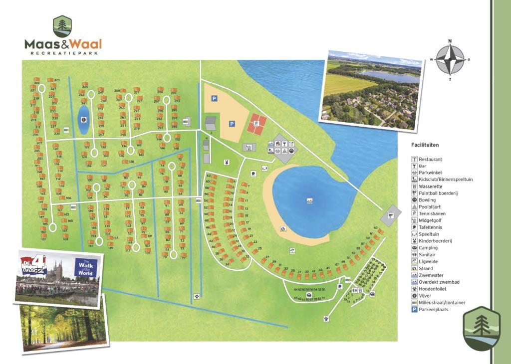 Recreatiewoning Maas En Waal 72 Villa Ewijk Екстериор снимка